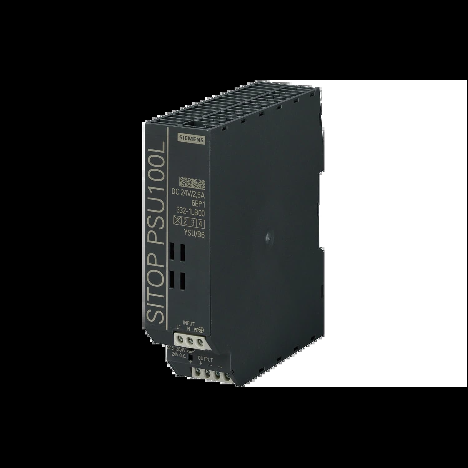 6EP1332-1LB00_Блок питания SITOP PSU100L 1-ф., DC 24 В/2,5 A 6EP1332-1LB00_Блок питания SITOP PSU100L 1-ф., DC 24 В/2,5 A