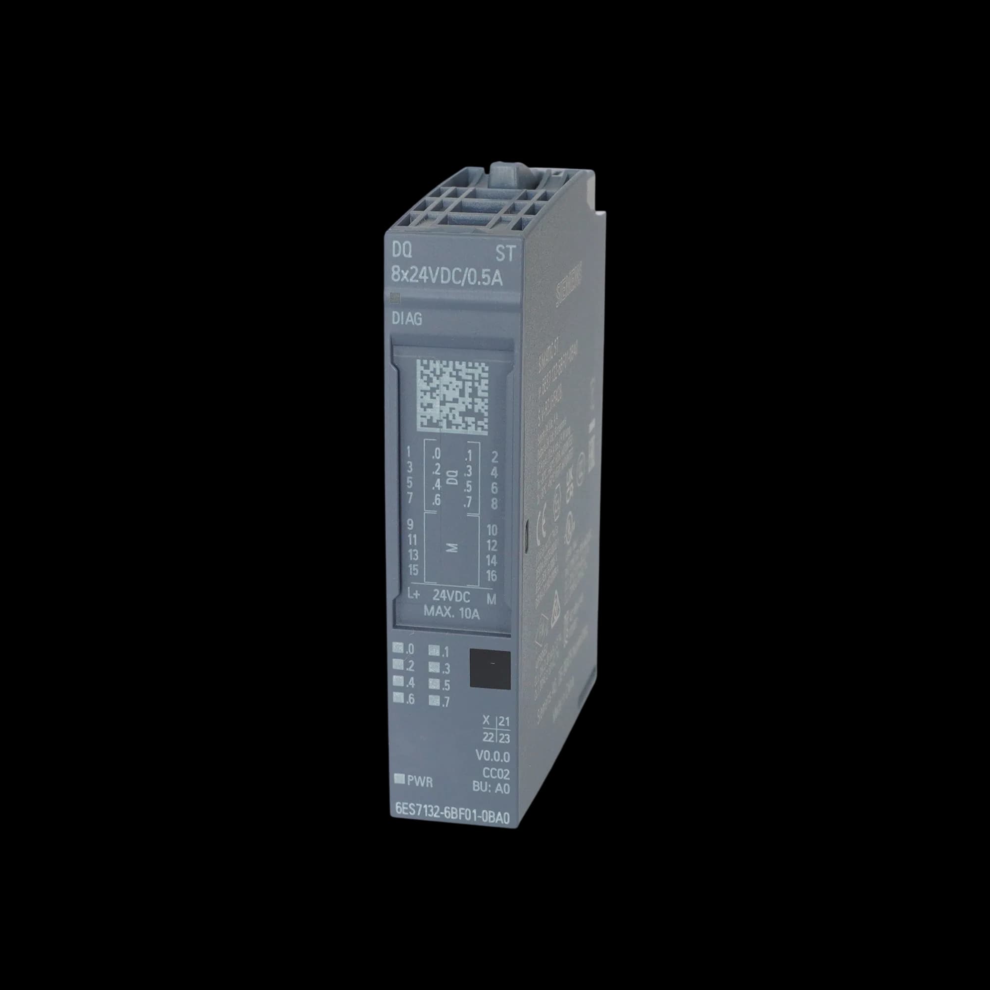 6ES7132-6BF01-0BA0_Модуль вывода ET 200SP DQ8x24VDC/0.5A ST 6ES7132-6BF01-0BA0_Модуль вывода ET 200SP DQ8x24VDC/0.5A ST
