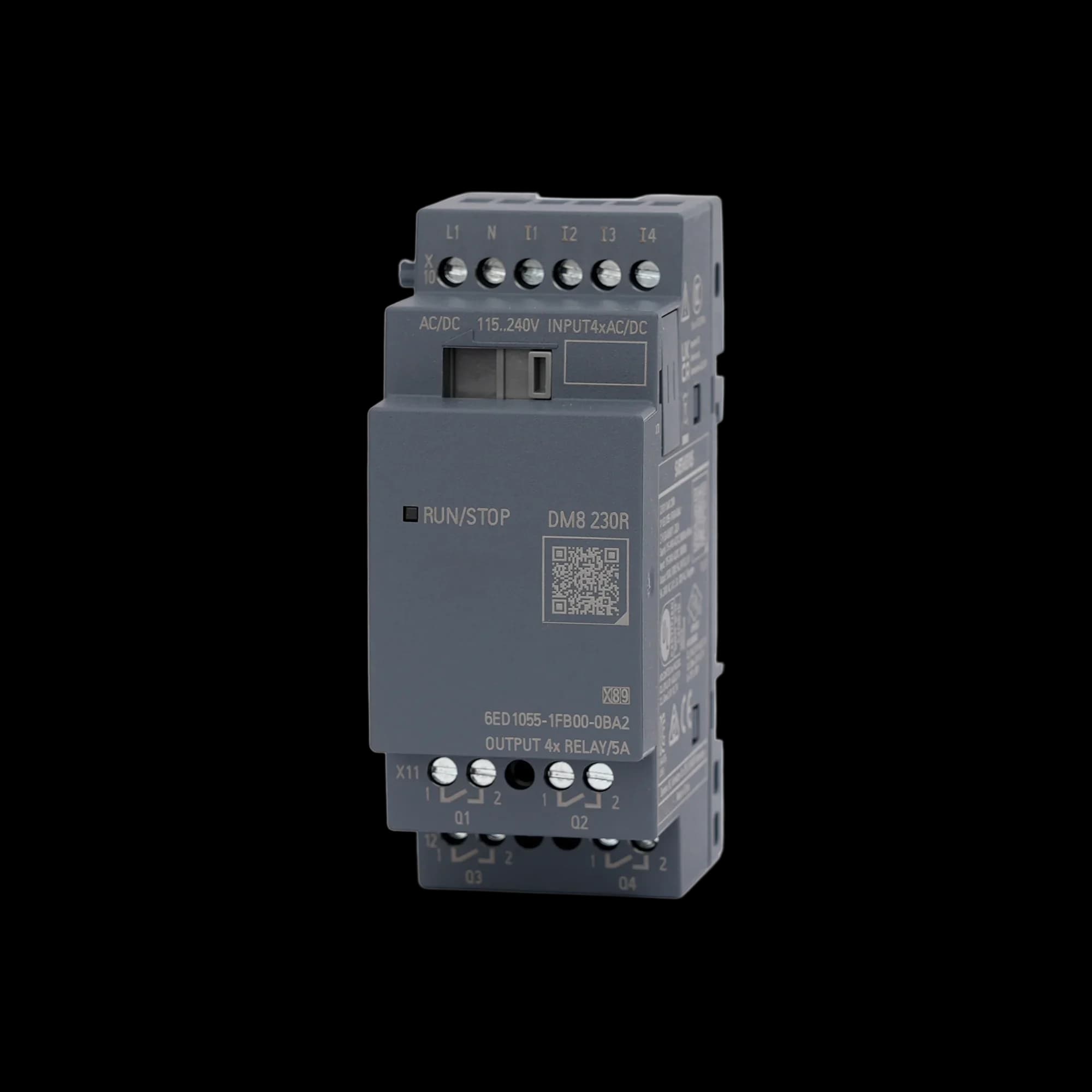 6ED1055-1FB00-0BA2_Модуль расширения LOGO! DM8 230R, 2 MW, 4DI/4DO 6ED1055-1FB00-0BA2_Модуль расширения LOGO! DM8 230R, 2 MW, 4DI/4DO