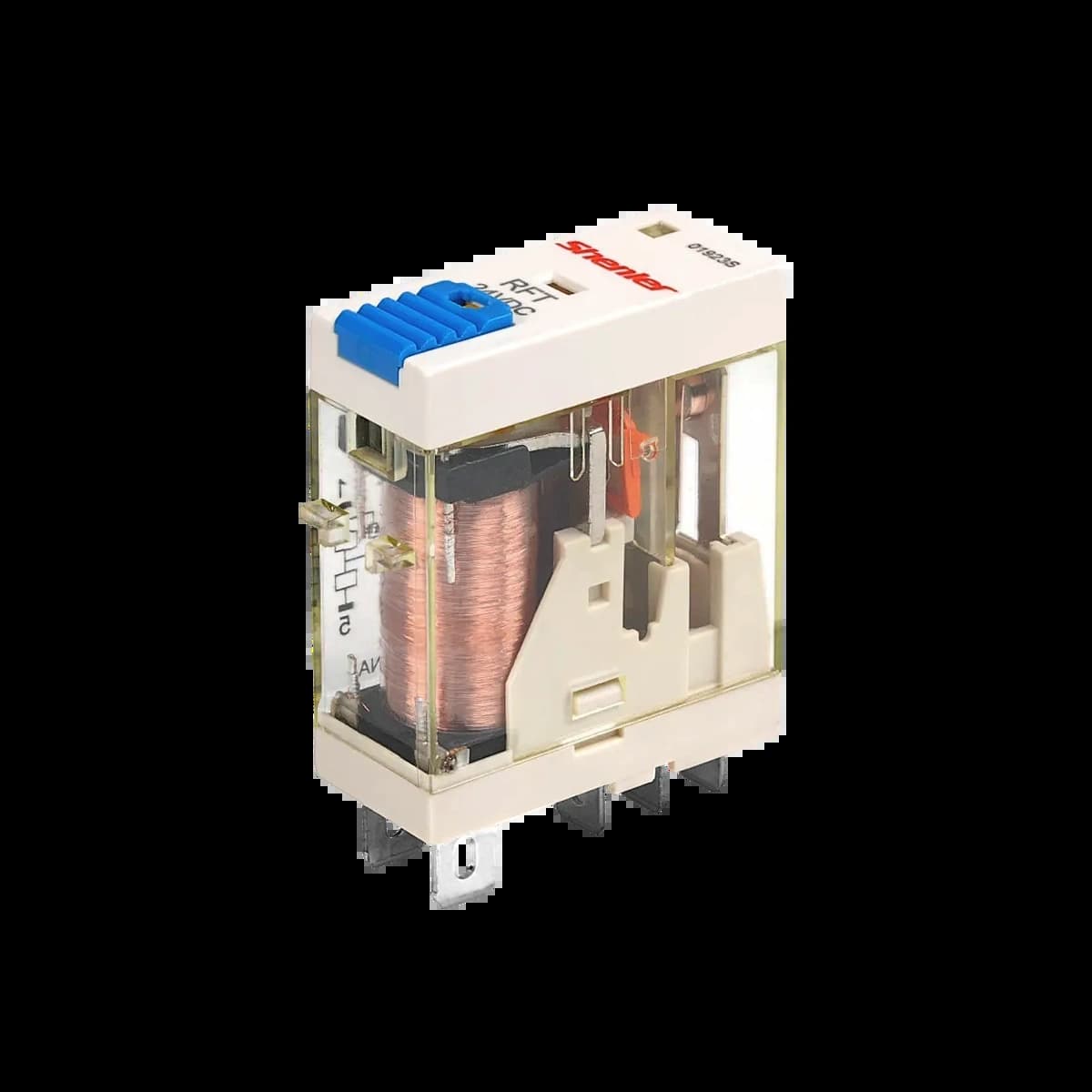 RFT2CO024LT_Реле 2ПК, 8А, катушка 24В DC, механический и светодиодный индикаторы, тест-кнопка RFT2CO024LT_Реле 2ПК, 8А, катушка 24В DC, механический и светодиодный индикаторы, тест-кнопка