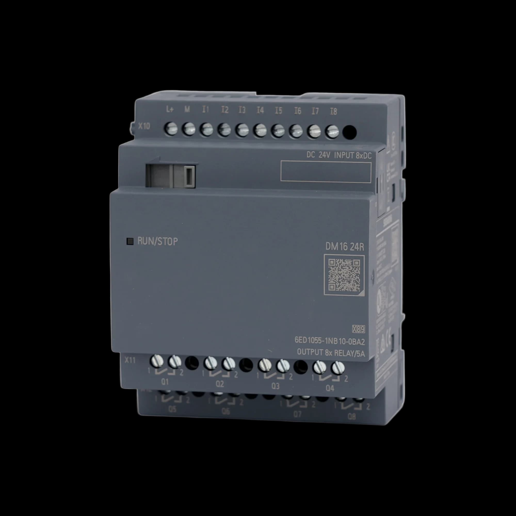 6ED1055-1NB10-0BA2_Модуль расширения LOGO! DM16 24R, 4 MW, 8DI/8DO 6ED1055-1NB10-0BA2_Модуль расширения LOGO! DM16 24R, 4 MW, 8DI/8DO