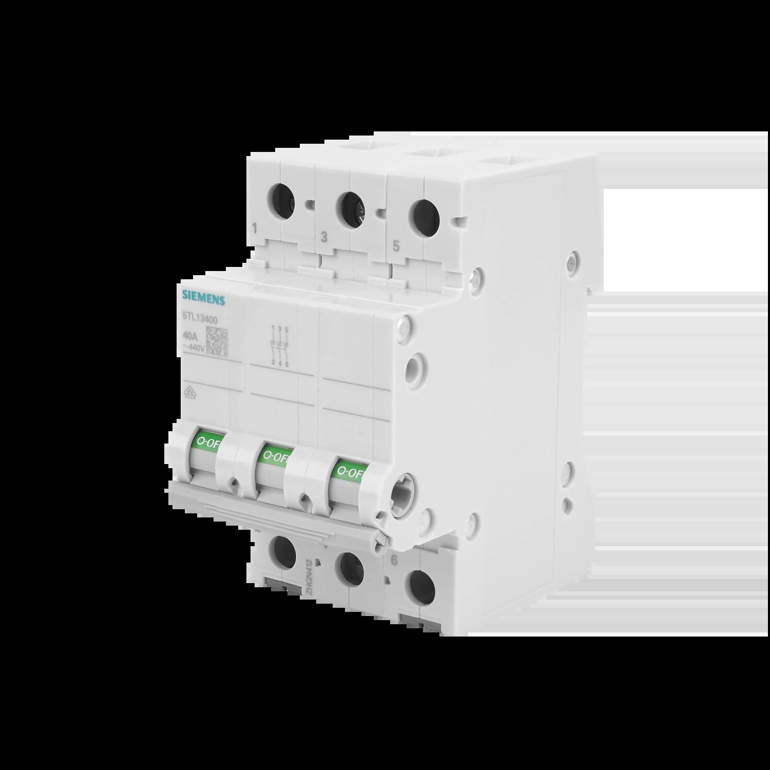 5TL1340-0_Выключатель нагрузки, 3P, 3НО, 40A