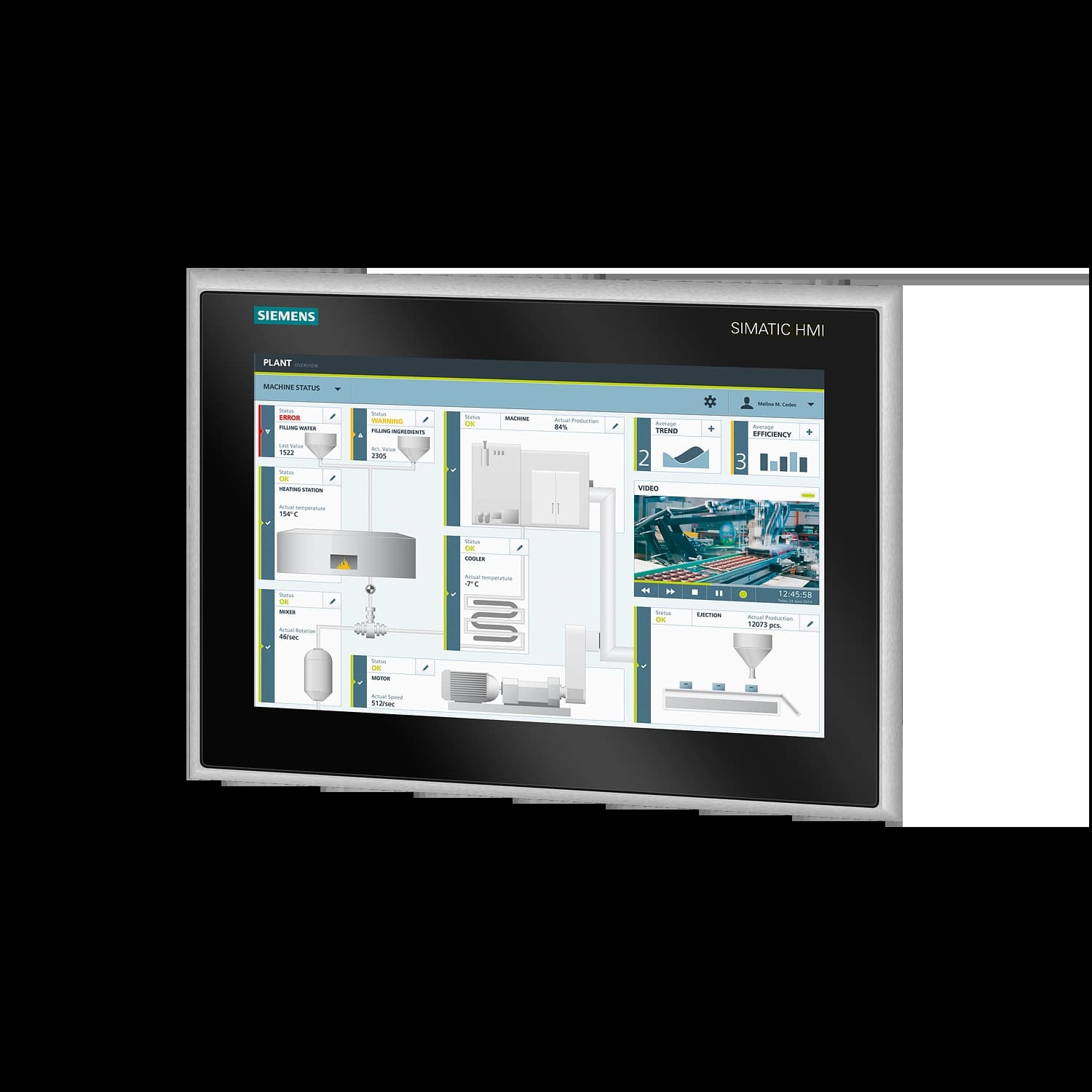 6AV2144-8MC10-0AA0_Панель оператора TP1200 Comfort INOX_2