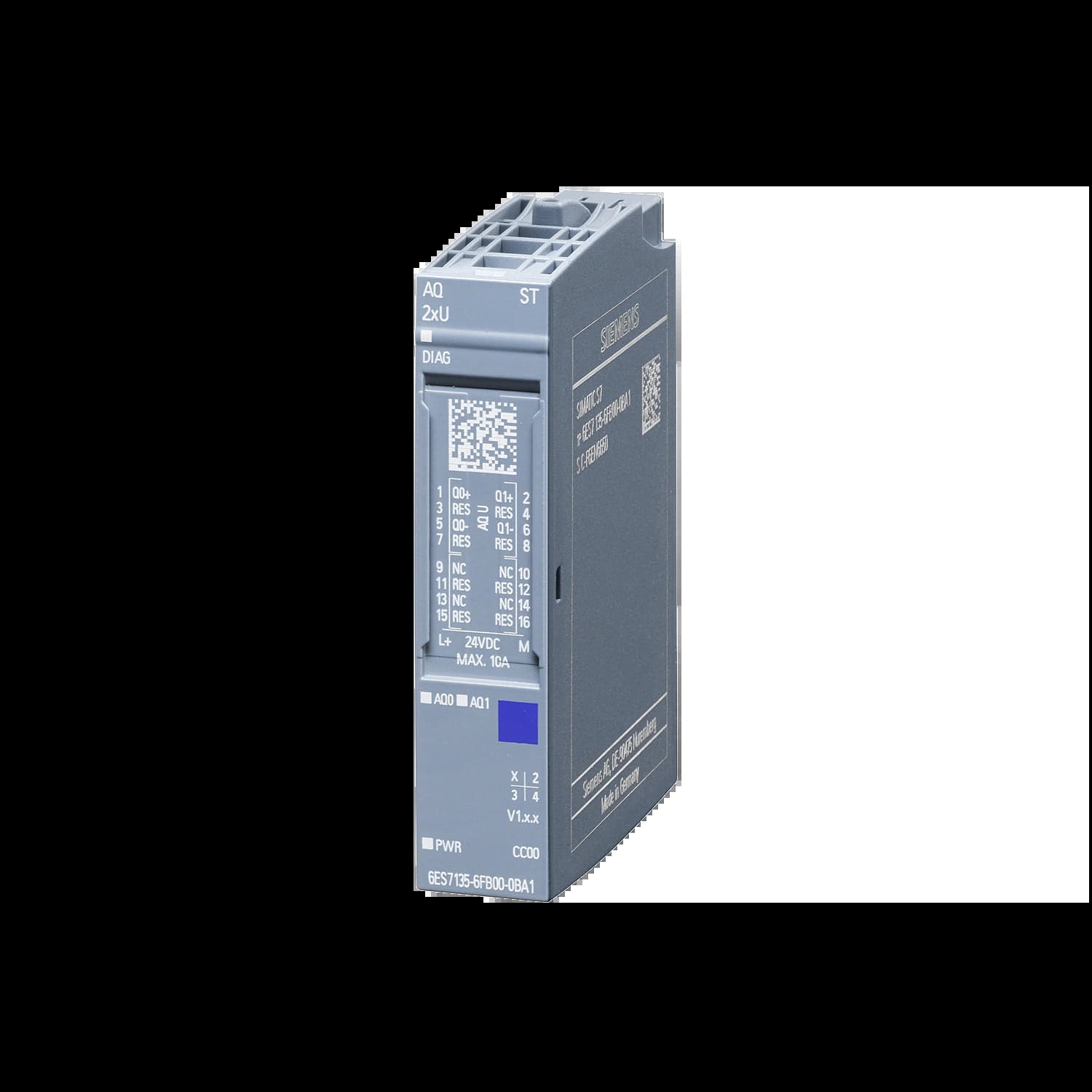 6ES7135-6FB00-0BA1_Модуль вывода ET 200SP AQ2xU ST_1