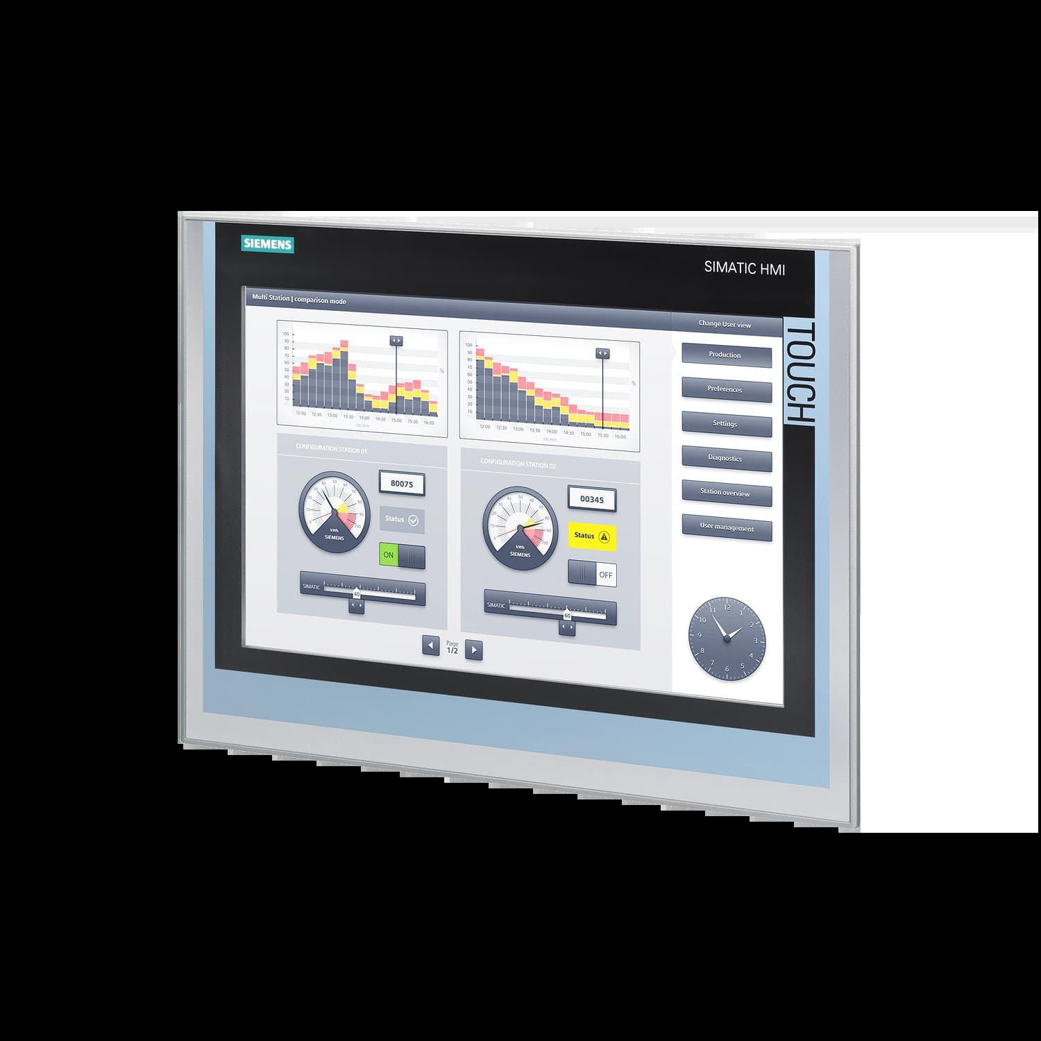 6AV2124-0QC02-0AX2_Панель оператора TP1500 Comfort_1