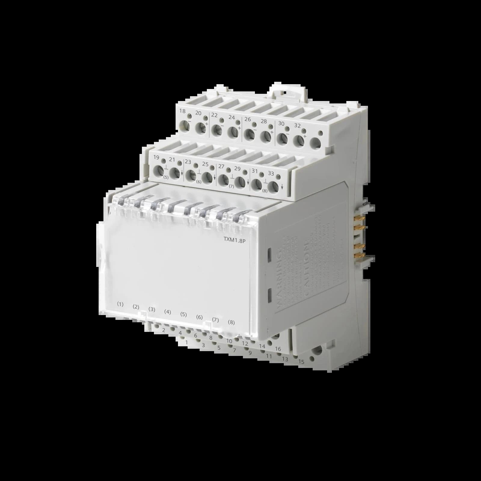 TXM1.8P_Модуль измерения температуры и сопротивления Desigo на 8 входов PT100, PT1000, Ni1000, T1
