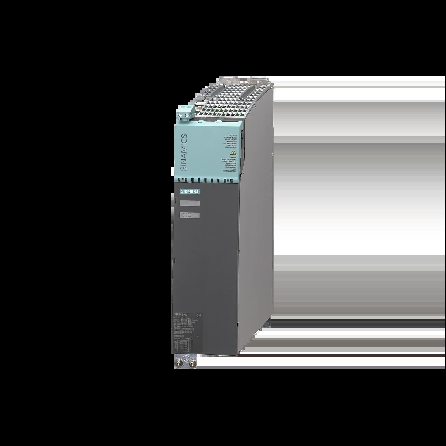 6SL3130-7TE21-6AA4_Активный выпрямитель ПЧ SINAMICS S120 ALM, 3×380В AC -> 600В DC 27А 16кВт_1