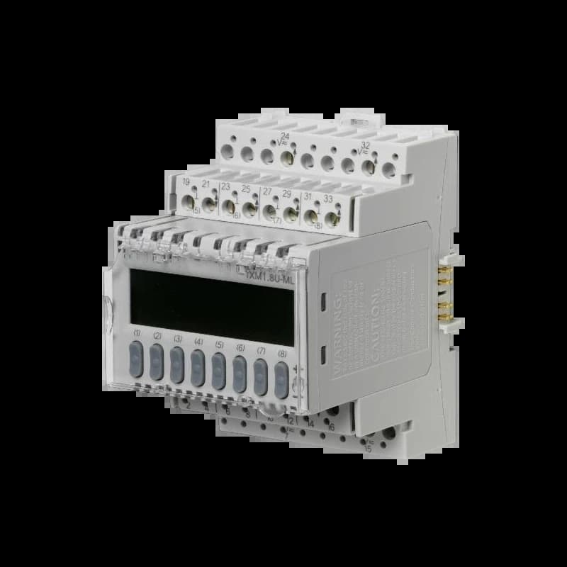 TXM1.8U-ML_Модуль расширения Desigo на 8 универсальных входов-выходов с дисплеем и местным управлением