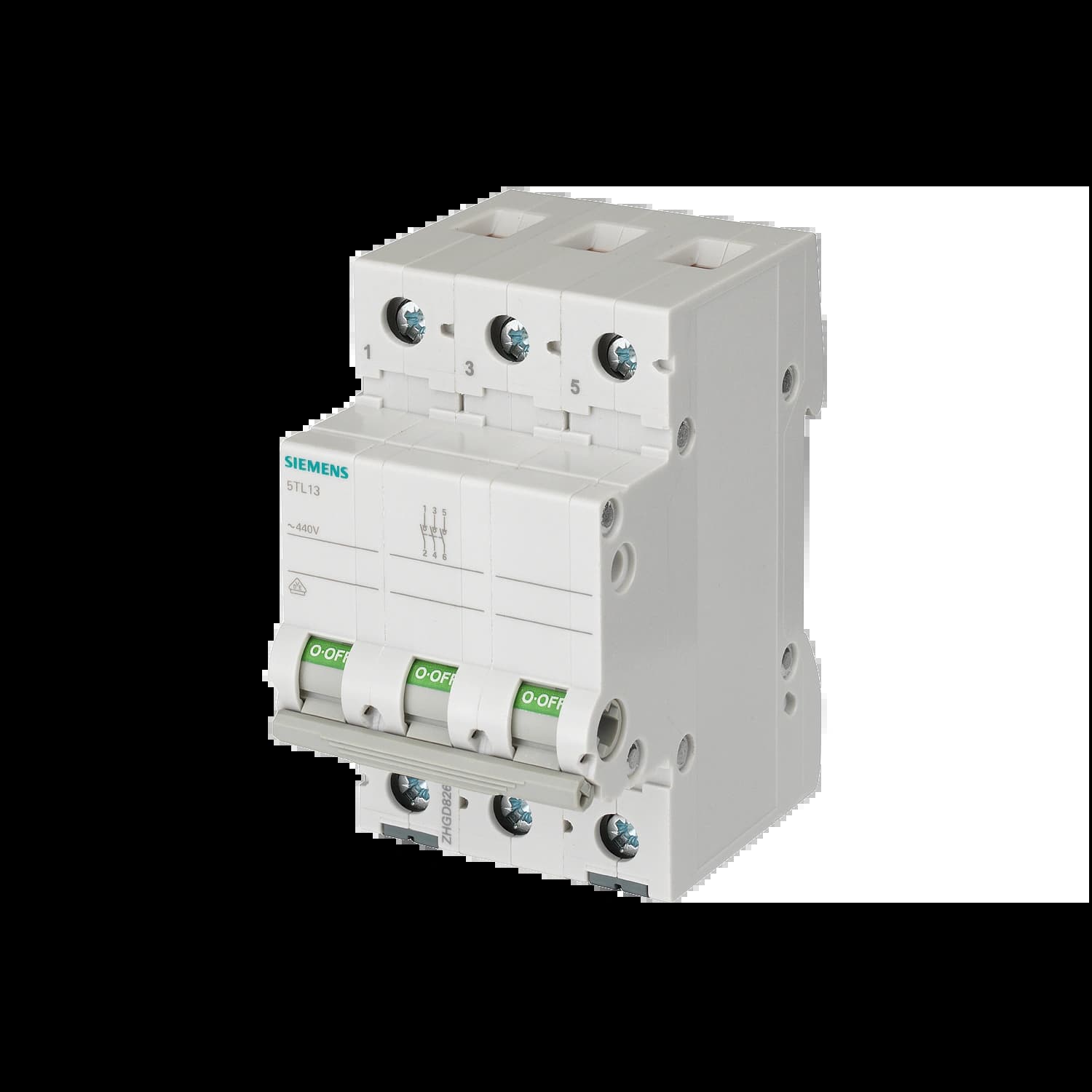 5TL1380-0_Выключатель нагрузки, 3P, 3НО, 80A