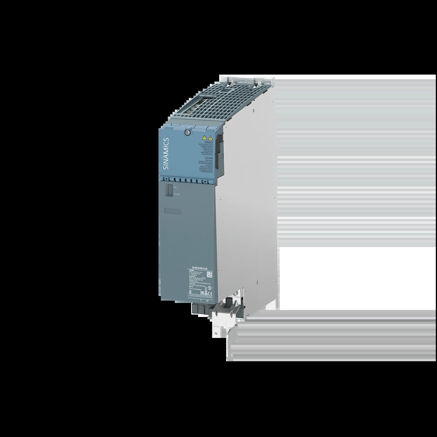 6SL5130-6UE22-4AC0_Активный выпрямитель ПЧ SINAMICS S120 SLM, 3×380В AC -> 600В DC 43А 24кВт_1