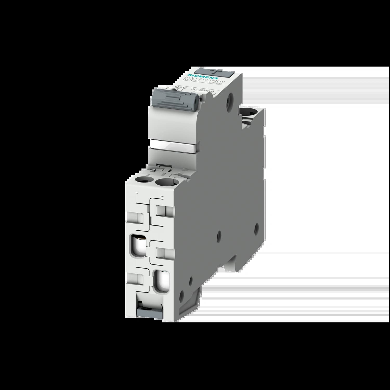 5SV1313-7KK04_Дифавтомат компакт 1P+N, 4А, 30мА, тип «A», кривая «C», 4.5кА