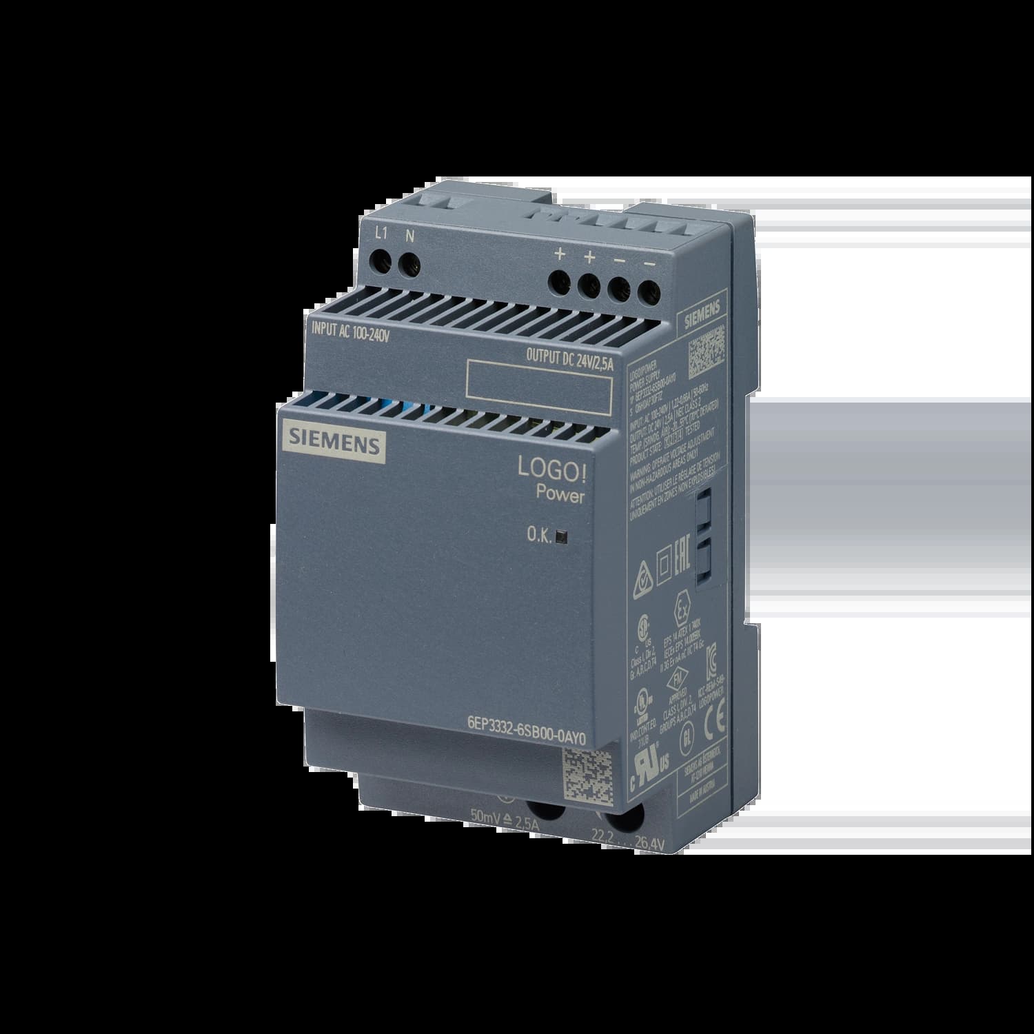 6EP3332-6SB00-0AY0_Блок питания LOGO!Power 1AC/24VDC/2.5A_1