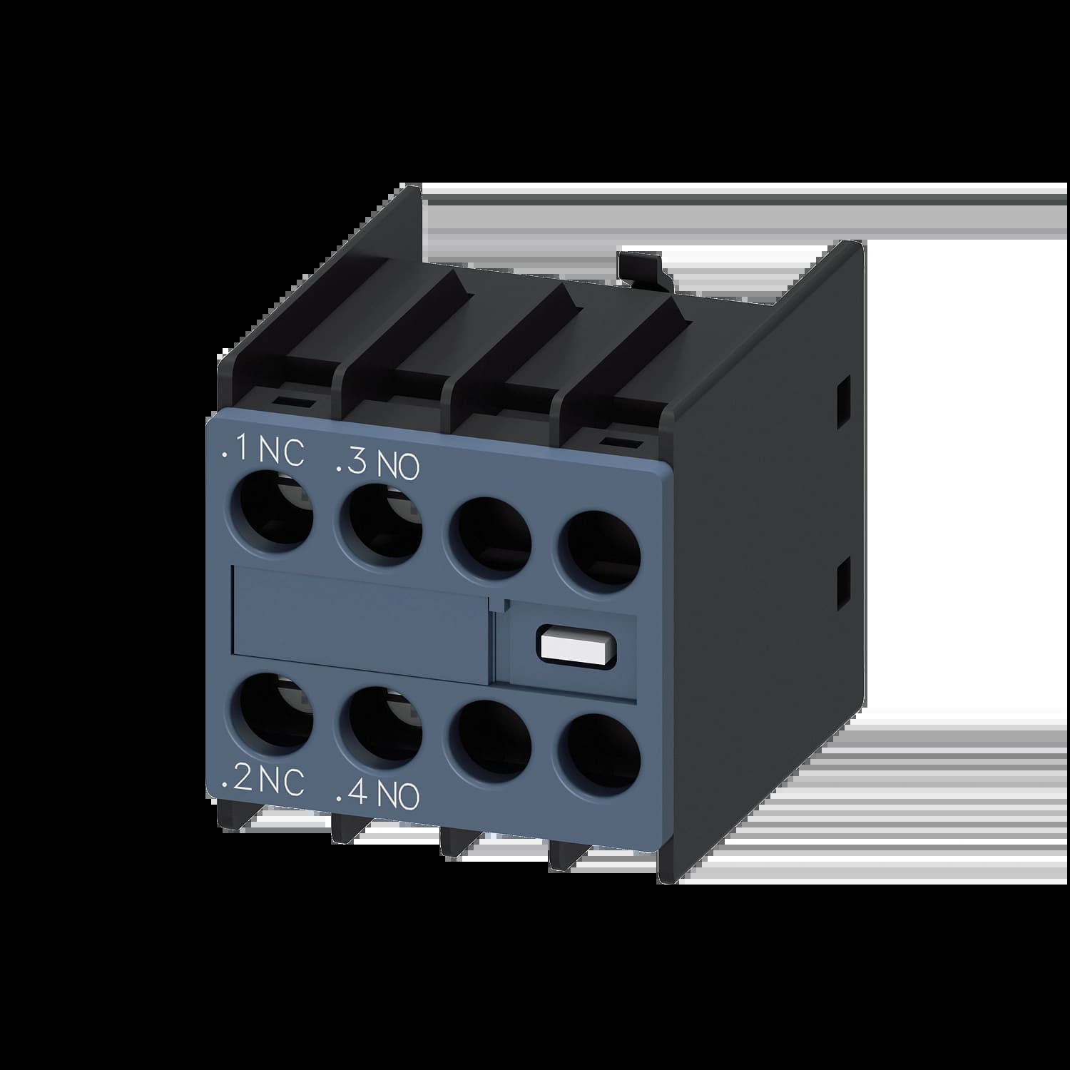 3RH6911-1HA11_Фронтальный блок-контакт, 1НО+1НЗ, типоразмер S00-S0 3RH6911-1HA11_Фронтальный блок-контакт, 1НО+1НЗ, типоразмер S00-S0