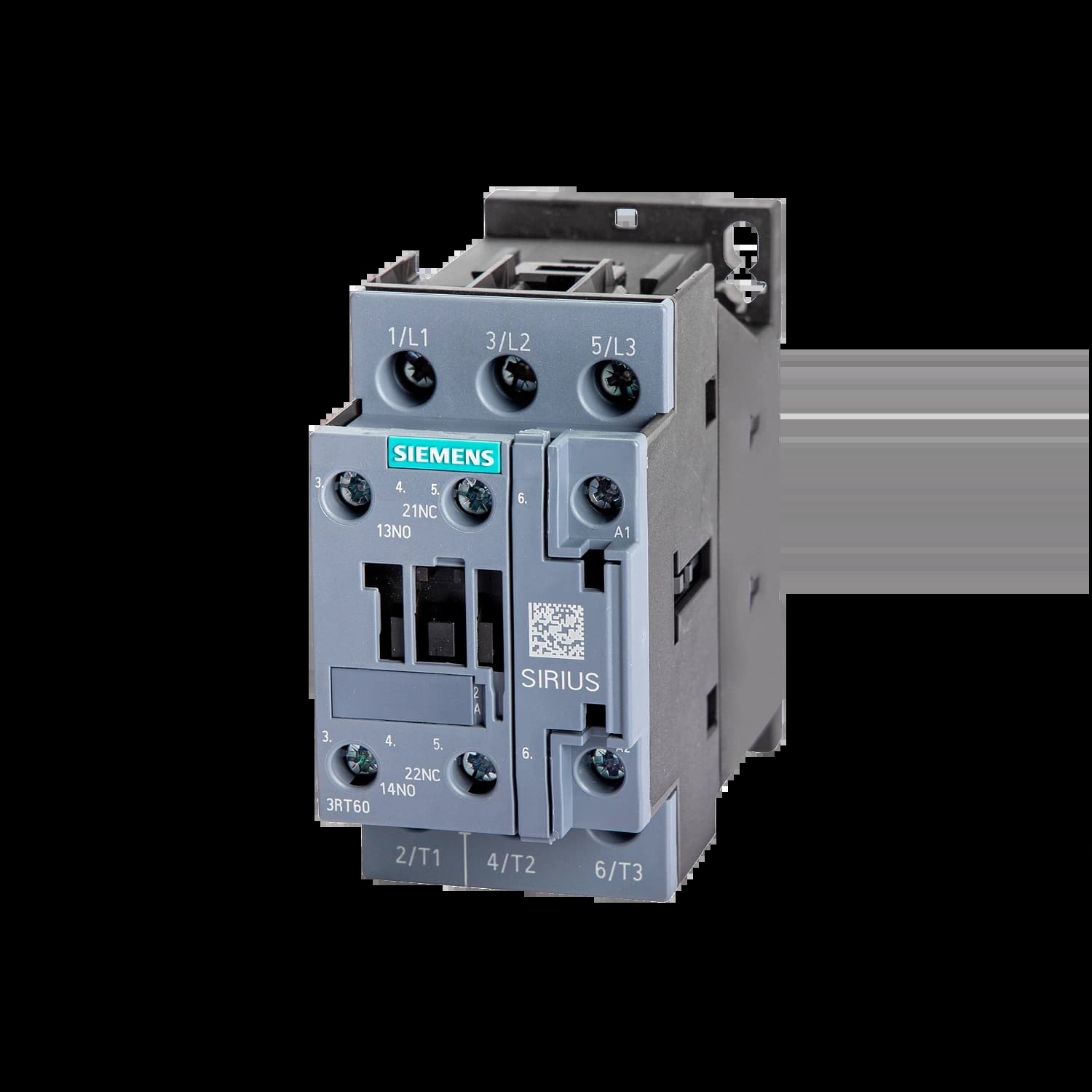 3RT6026-1BM40_Контактор 3P 25А 11кВт AC3 катушка, 220В DC, допконтакты 1НО+1НЗ, габарит S0_1