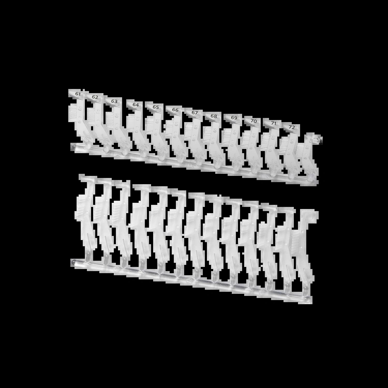 TXA1.K-120_Набор адресных ключей, номера «97»…«120» и два Reset