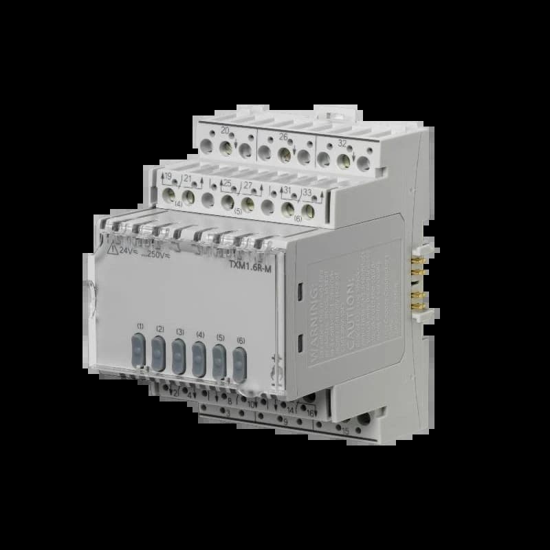 TXM1.6R-M_Модуль расширения Desigo на 6 релейных выходов с местным управлением