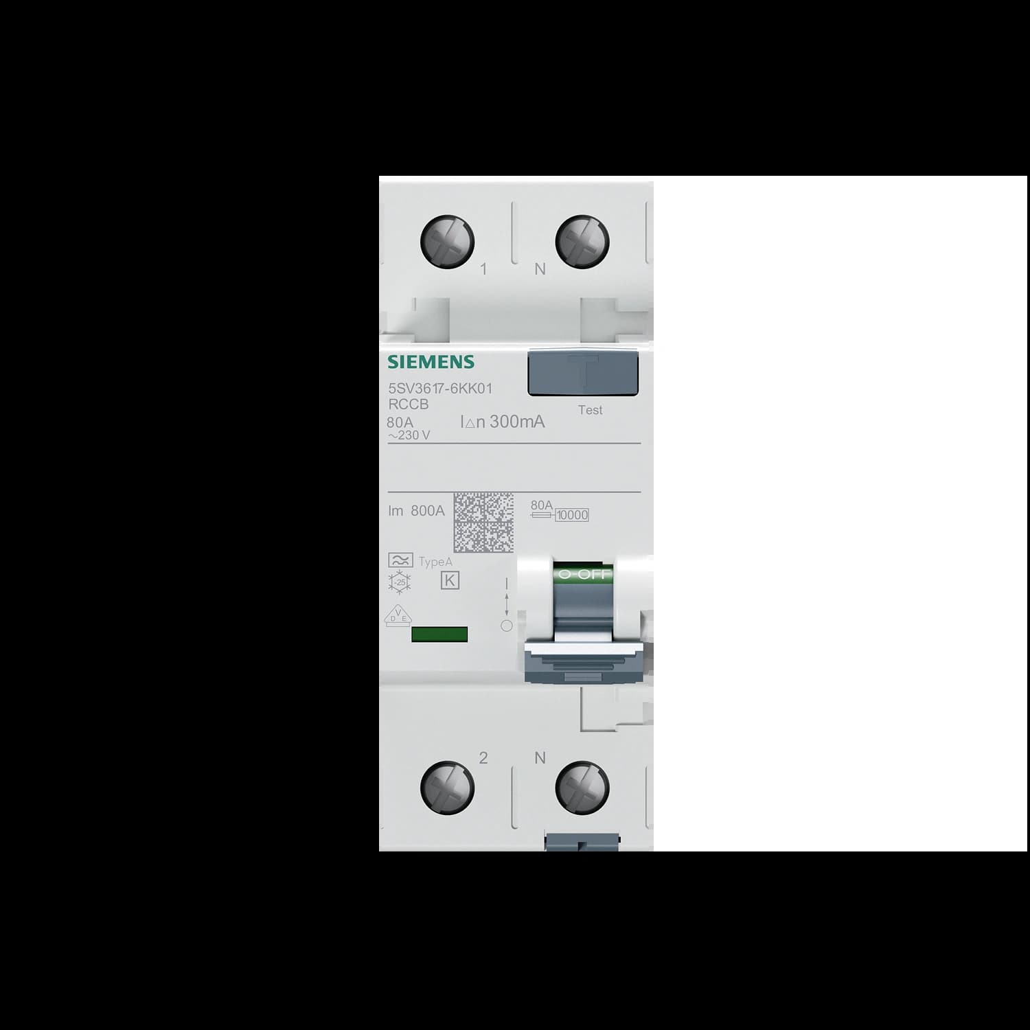 5SV3617-6_УЗО 1P+N, 80A, 300мА, тип «A»_5
