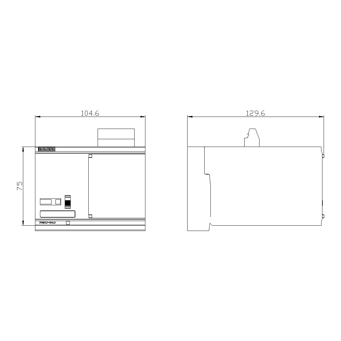3VA9267-0HA20_Привод моторный для 3VA2 110-230 В AC, габарит 100/160/250_2