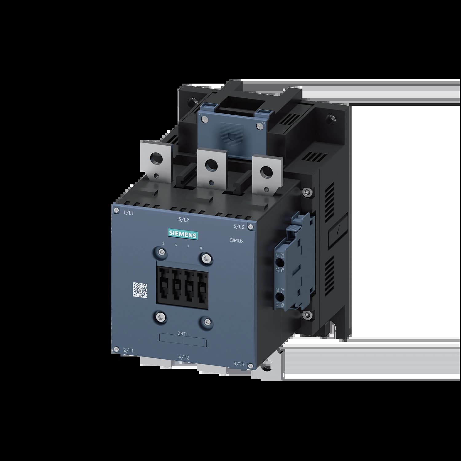 3RT1066-6AP36_Контактор 3P 300A 160кВт AC3 катушка, 230В AC/DC, допконтакты 2НО+2НЗ, габарит S10_1