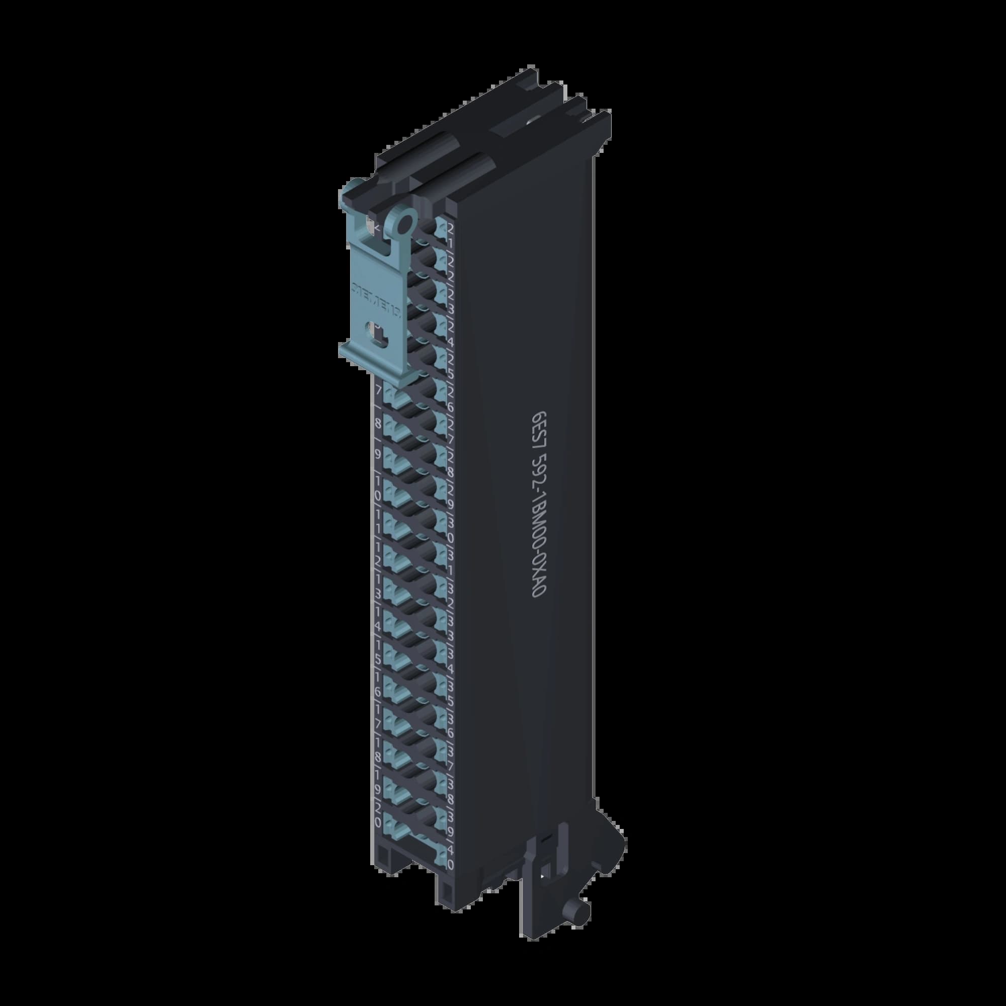 6ES7592-1BM00-0XA0_Фронтштекер S7-1500 35 мм с пружинными контактами