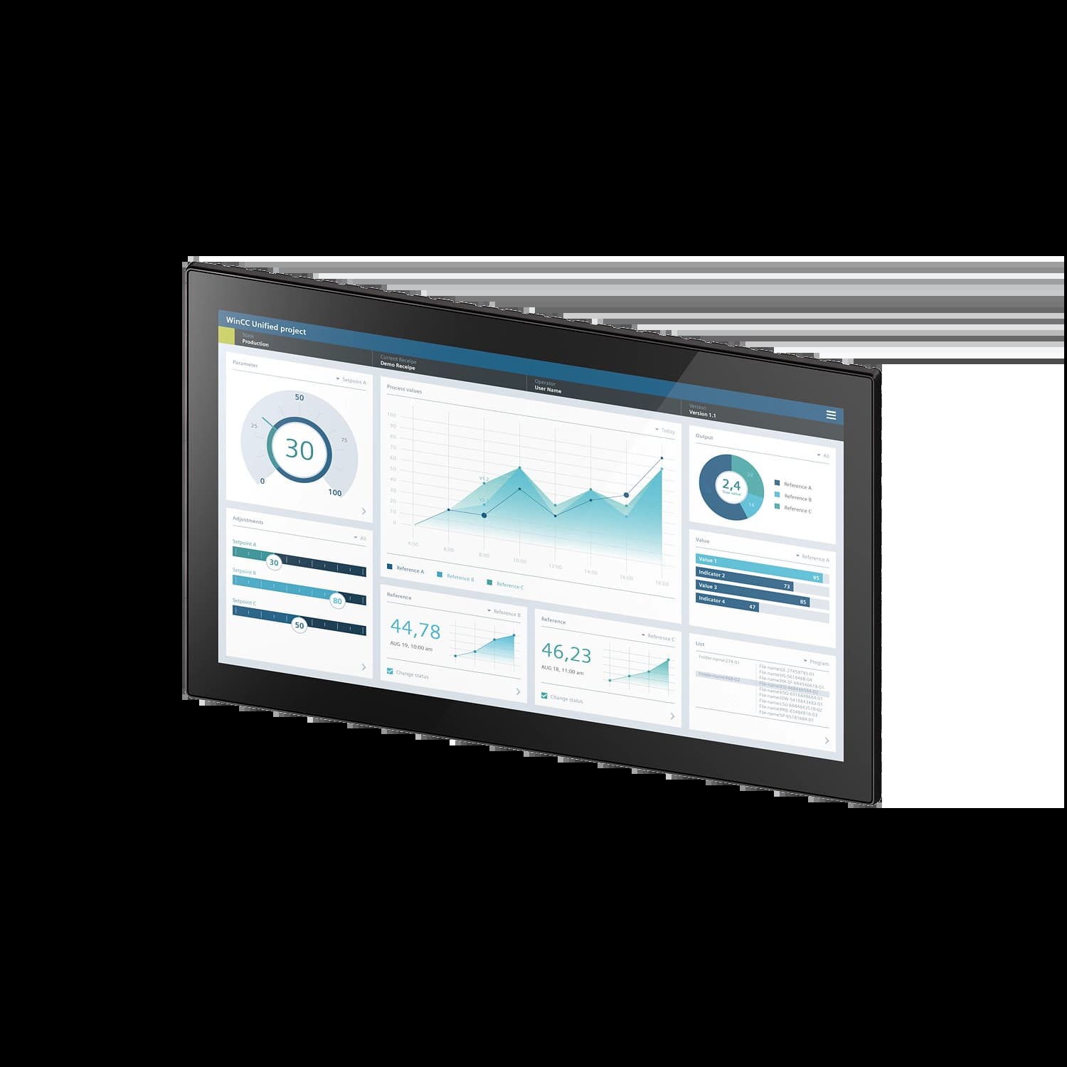 6AV2128-3XB36-0AX1_Панель оператора MTP2200 Unified Comfort 21.5" без логотипа_1