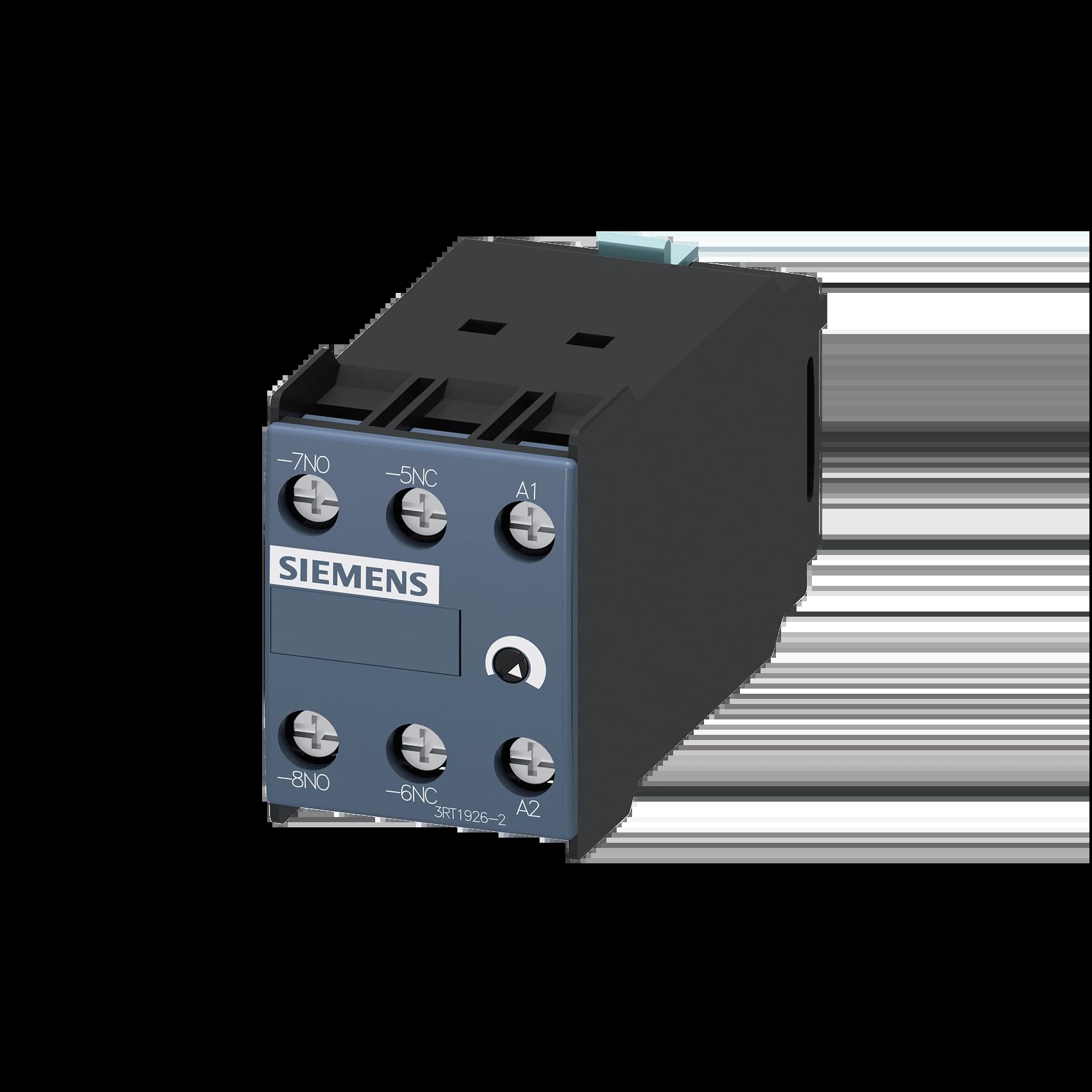 3RT1926-2FL21_Блок задержки отключения, диапазон 0.5-10с, 1НО+1НЗ, Us=230В AC/DC