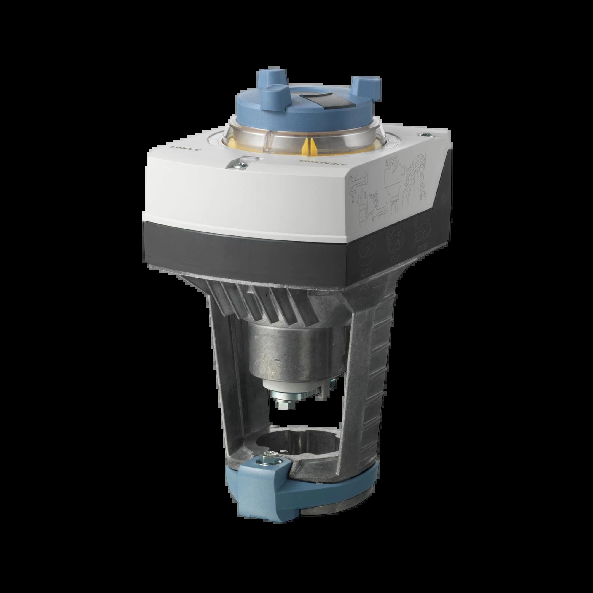 SAX31.00_Электромоторный привод, 800 Н, 20 мм, 230В AC, 3-проводное управление