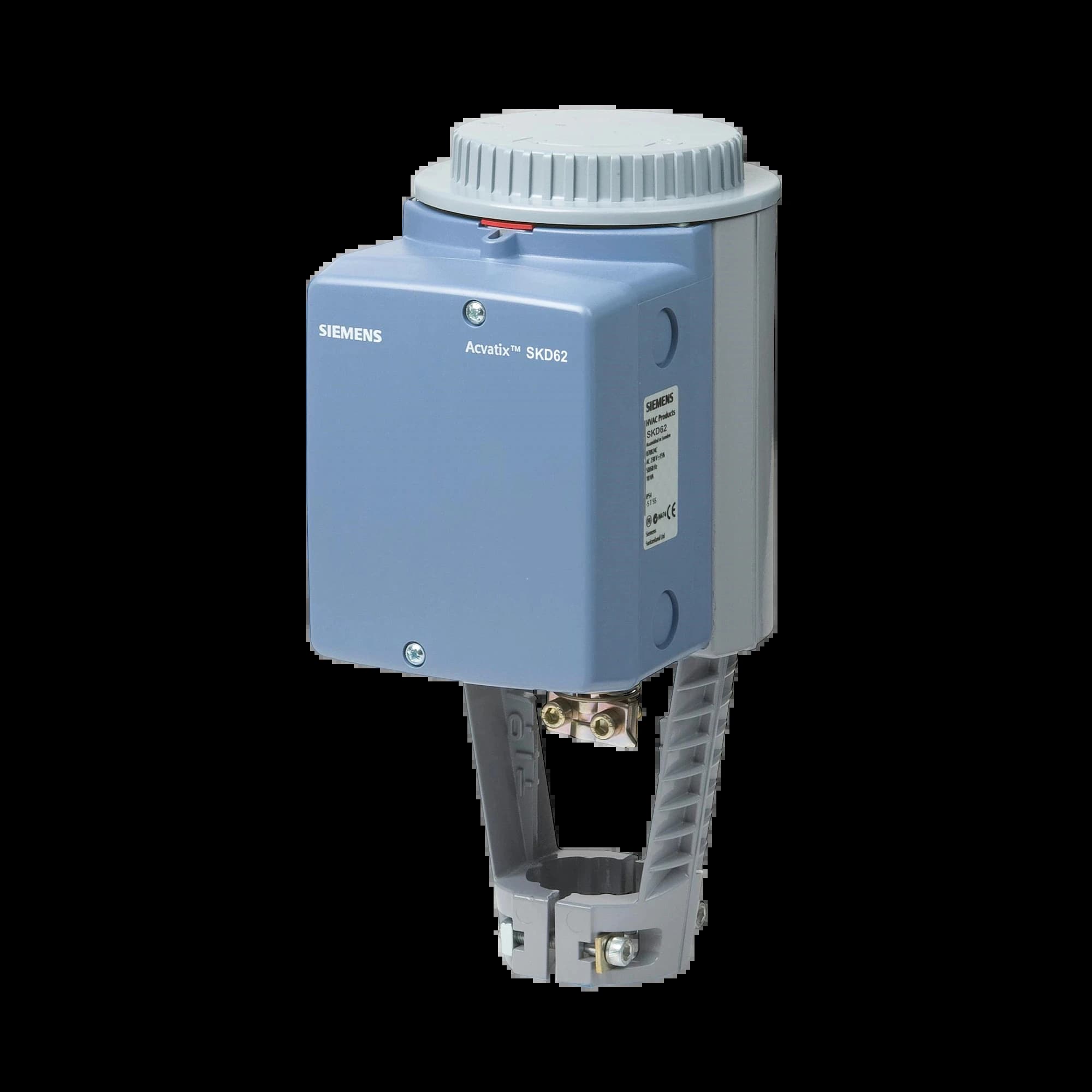 SKD62UA_Электрогидравлический привод, 1000 Н, 20 мм, 24В AC, аналоговое управление 0–10 В / 4–20 мА, с защитой от замерзания и пружинным возвратом, UL-сертификация_1