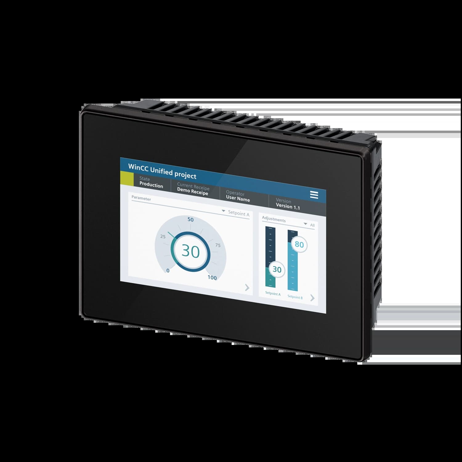 6AV2128-3GB36-0AX1_Панель оператора MTP700 Unified Comfort 7" без логотипа_1