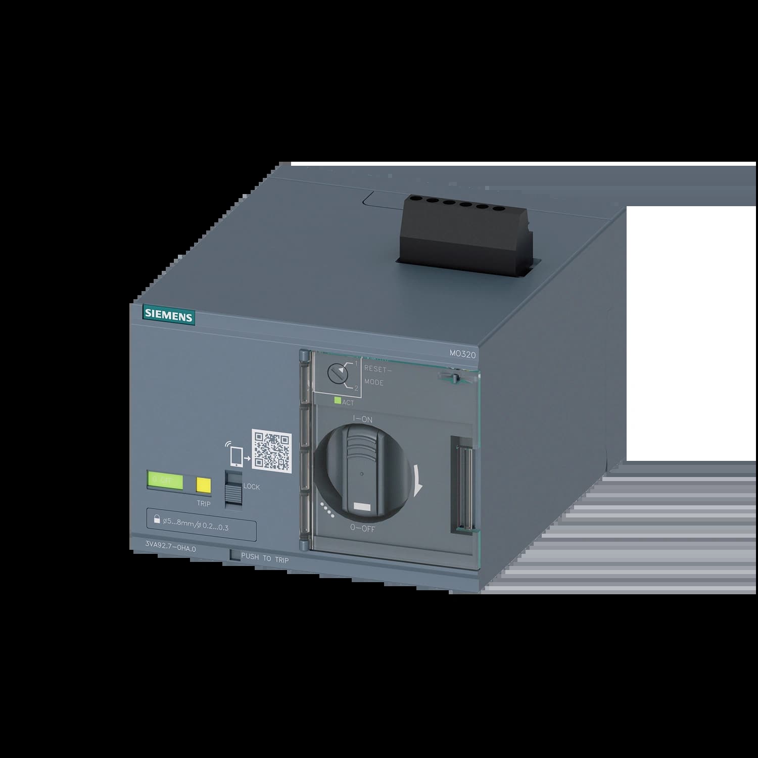 3VA9257-0HA20_Привод моторный для 3VА1, 110-230 В AC, габарит 250