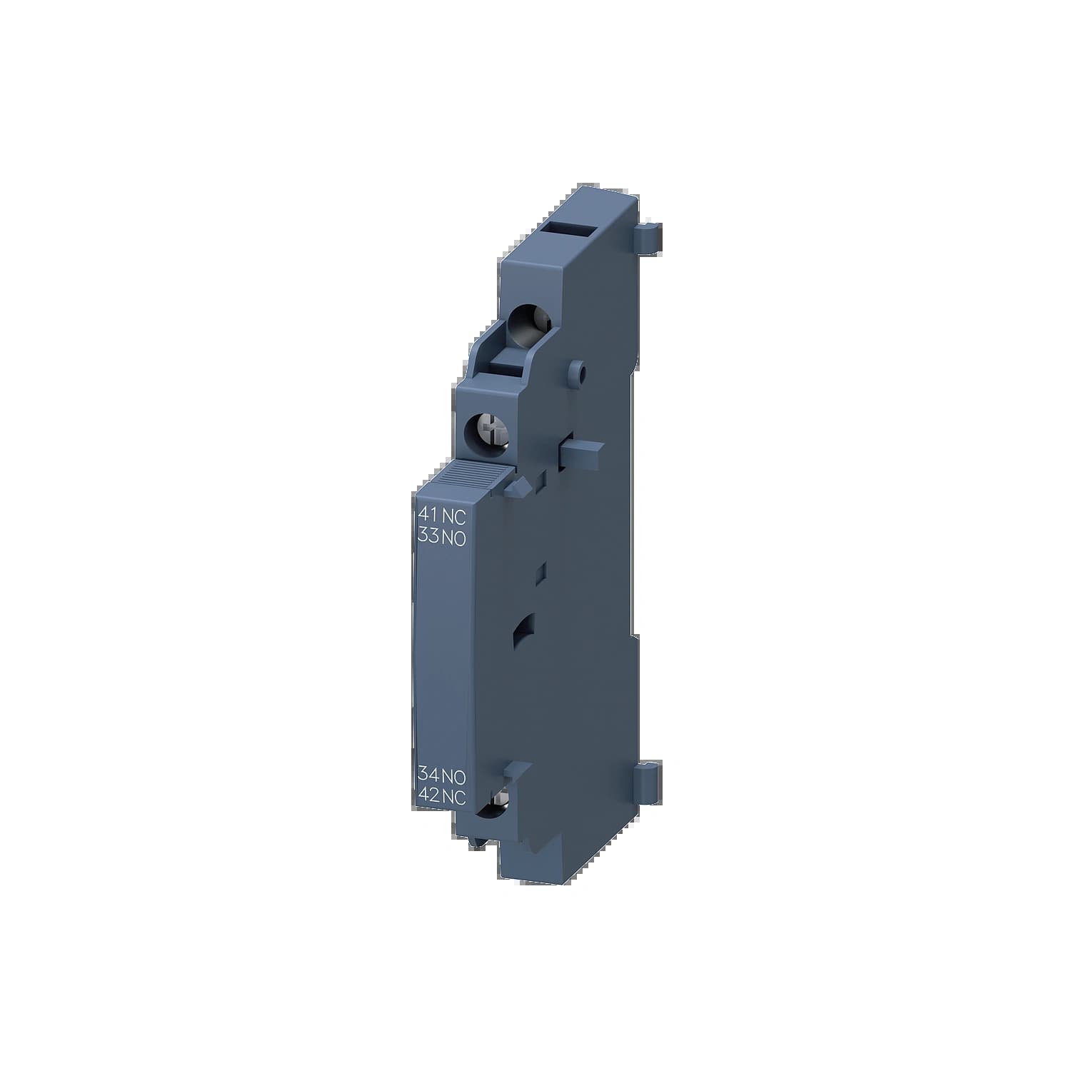 3RV2901-1A_Боковой блок-контакт, типоразмер S00-S3, 1НО+1НЗ, установка слева