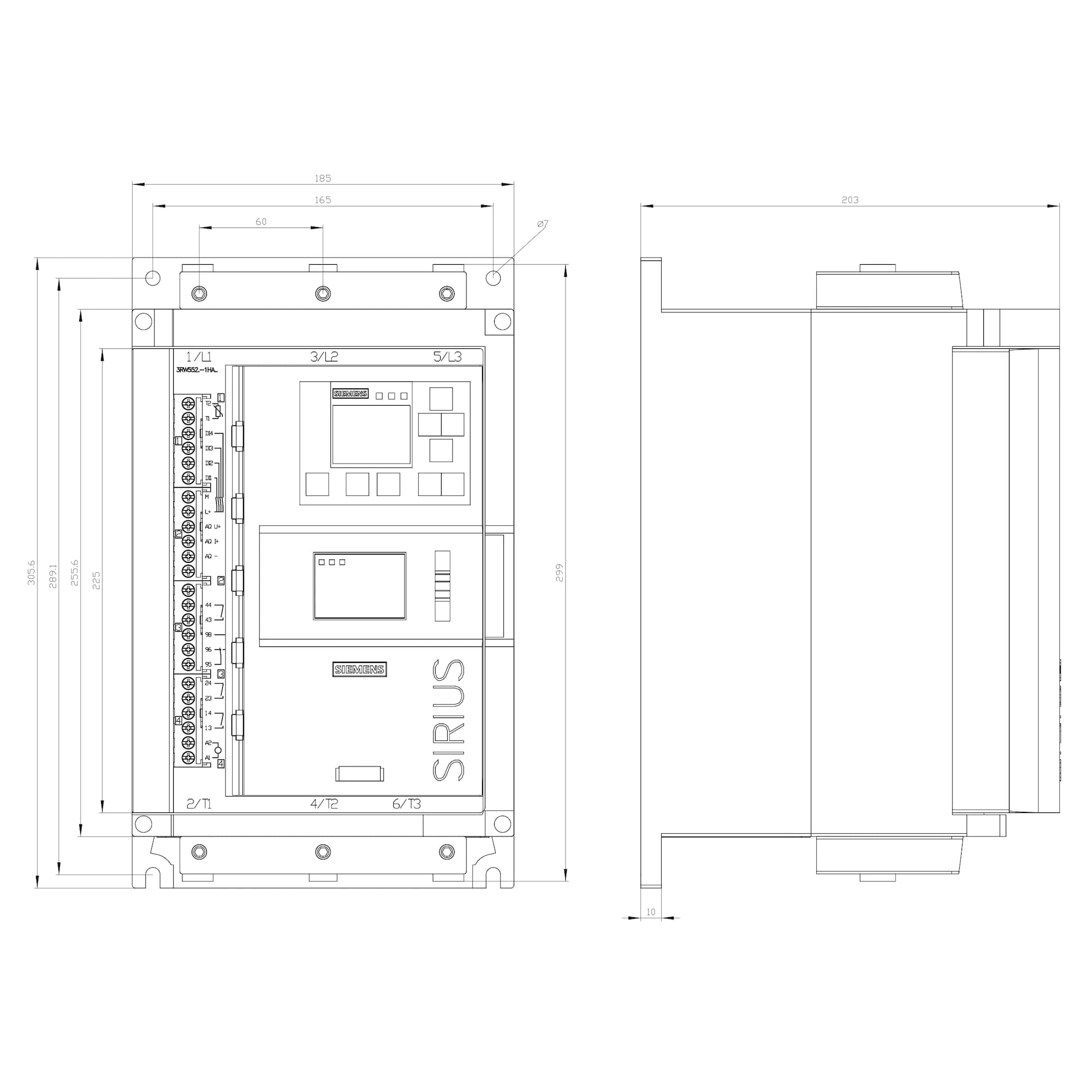 3RW5526-1HA14_Устройство плавного пуска SIRIUS 37кВт 77А 380В для сложных применений_2