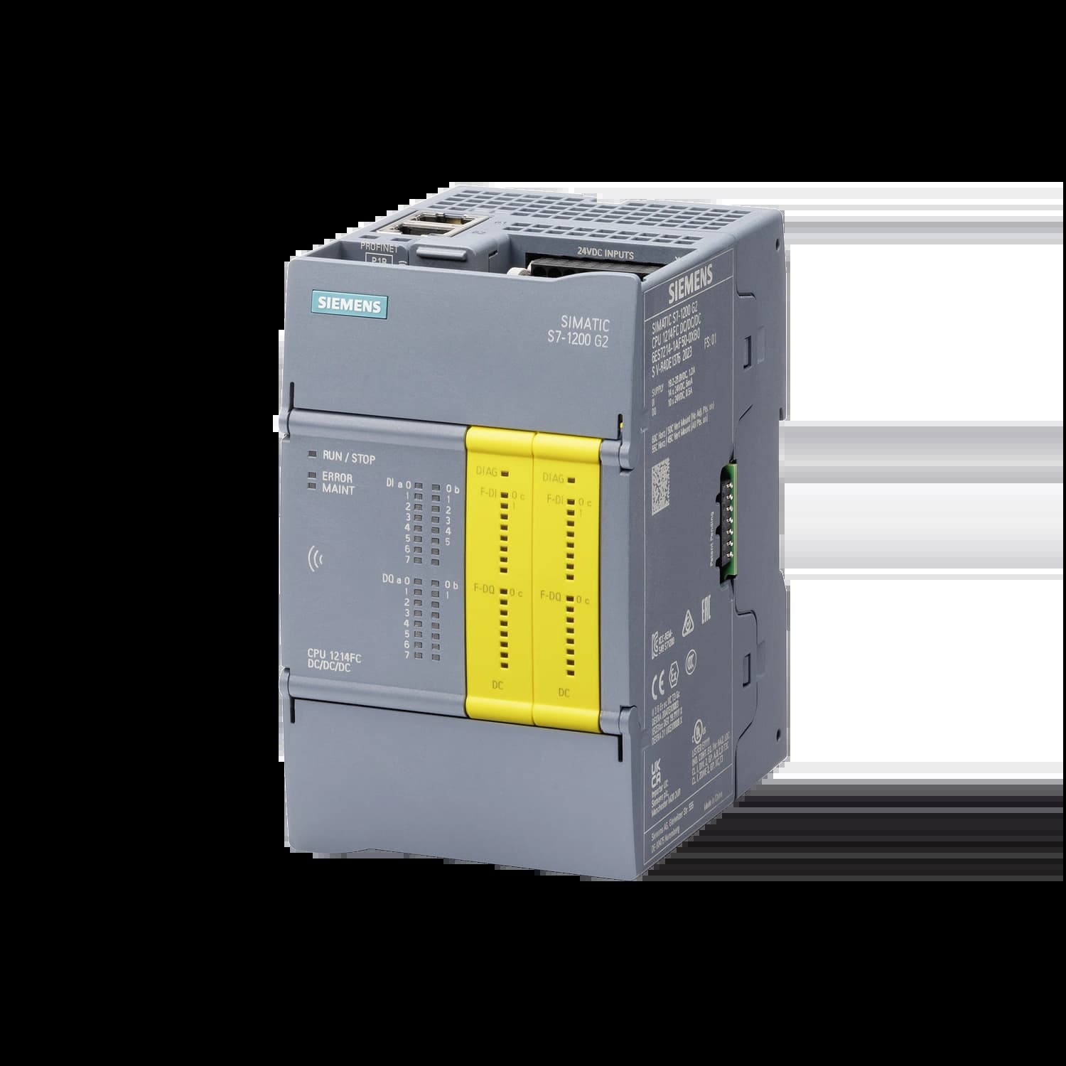 6ES7214-1HF50-0XB0_Simatic S7-1200 G2 Центральный процессор CPU G2 1214 FC DC/DC/RLY_1