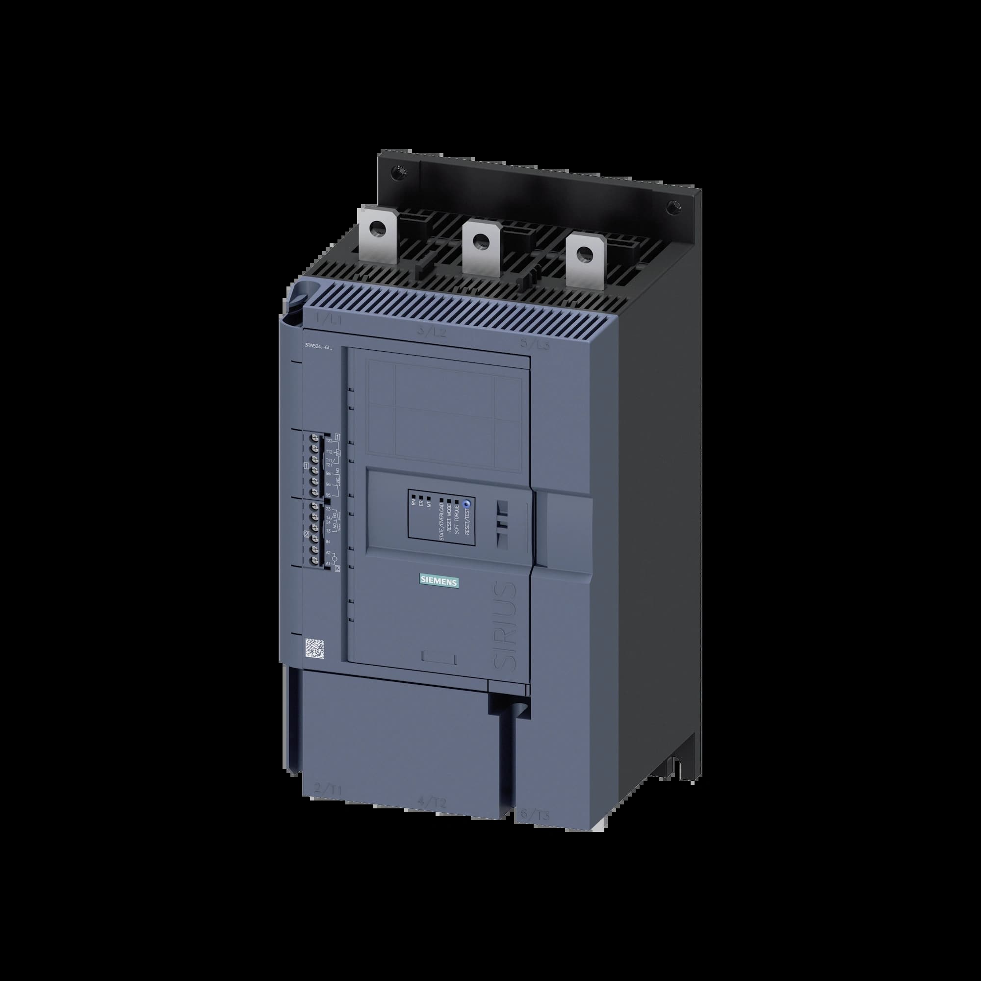 3RW5243-6TC14_Устройство плавного пуска SIRIUS 110кВт 210А 380В расширенный функционал_3