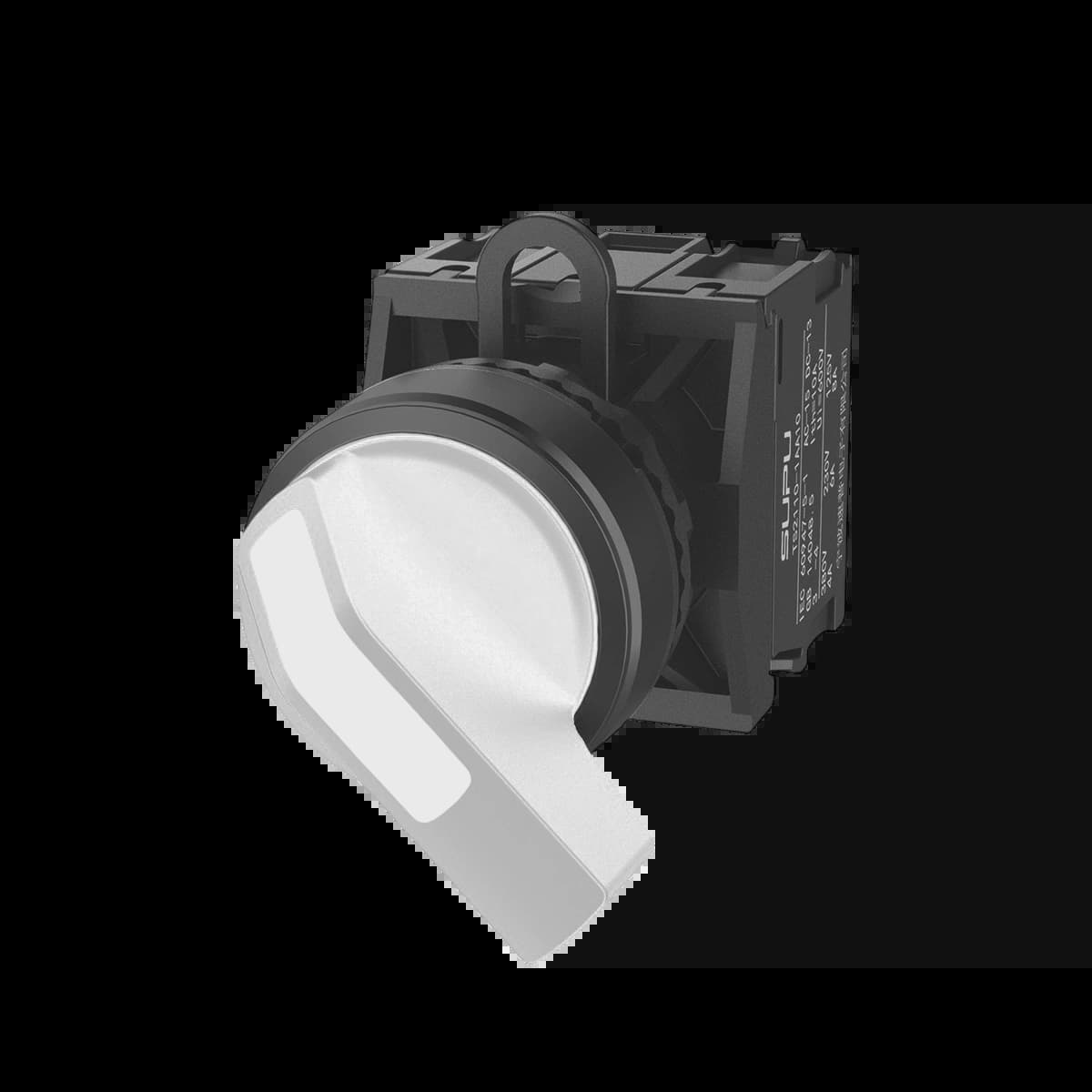 TS2011-1BB60_Актуатор поворотного переключателя с возможностью подсветки, 2 положения с фиксацией